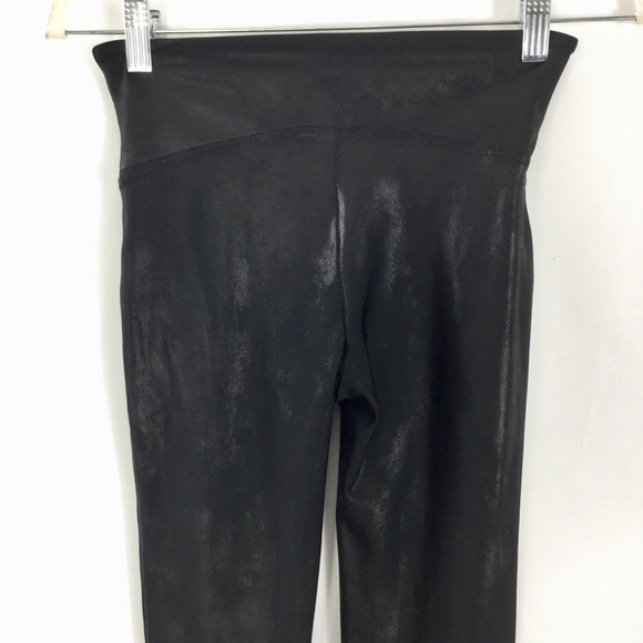 Spanx Faux Leather Leggings Black Size S - Picture 7 of 11